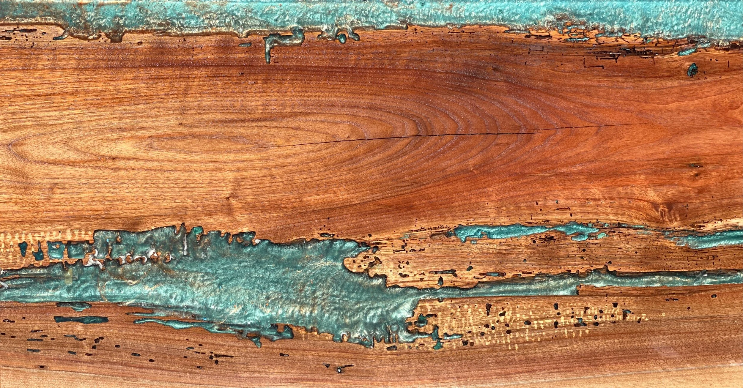 Rotten Walnut Plank Coffee Table — Sallie Plumley Studio- Custom